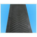 Rubber Conveyor Belt with Chevron and Ribs Width 500mm to 2400mm Top Thickness 2mm to 6mm